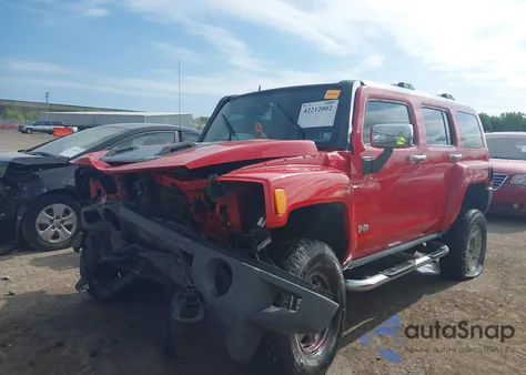 2006 Hummer H3 Suv из США, поврежденный, VIN 5GTDN136568180538